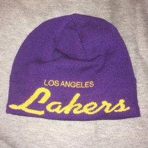 lakers skull cap